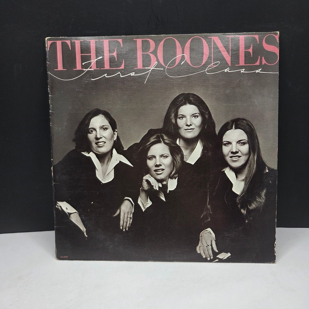 The Boones First Class Vinyl LP 1978 Lamb & Lion LL-1038 Gospel Debby Boone VG